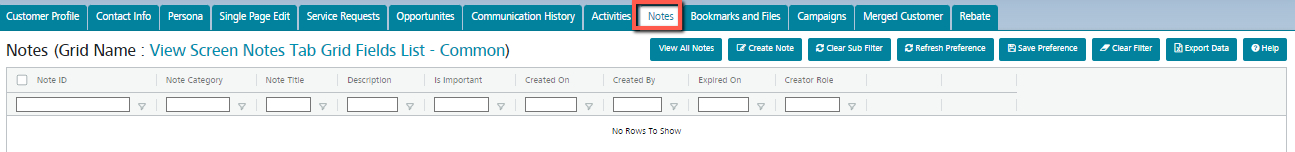 Notes-customer